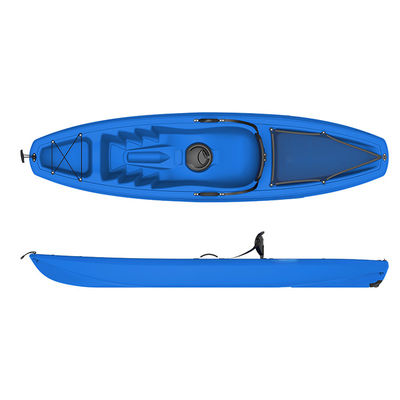10 Foot Sit On Top Kayak 300 Lb Capacity Waterproof Non Slip Single Seat Fishing