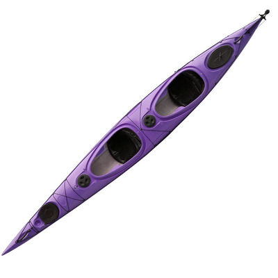 HDPE Plastic Sea Touring 500 pound weight limit Sit In Tandem Kayak